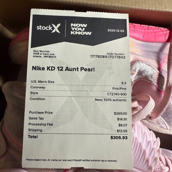 Kd 12 aunt pearls